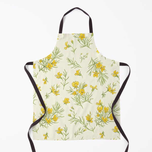 Item preview, Delicate Yellow Leschenaultia Wildflower Pattern designed and sold by Studio BC.