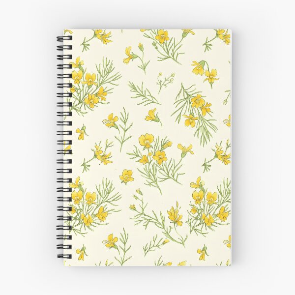 Item preview, Delicate Yellow Leschenaultia Wildflower Pattern designed and sold by Studio BC.