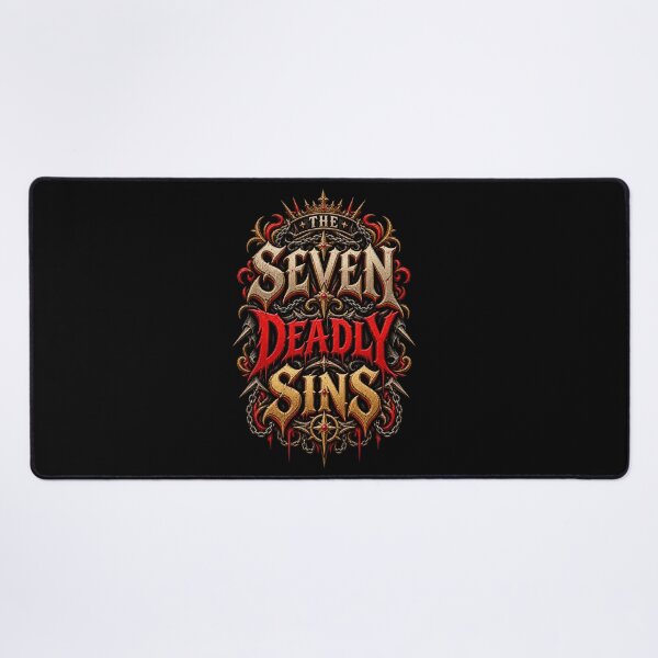 Item preview, The Seven Deadly Sins – Dark Fantasy Gothic Design designed and sold by ArtisticHeart21.