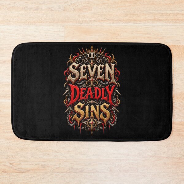 Item preview, The Seven Deadly Sins – Dark Fantasy Gothic Design designed and sold by ArtisticHeart21.