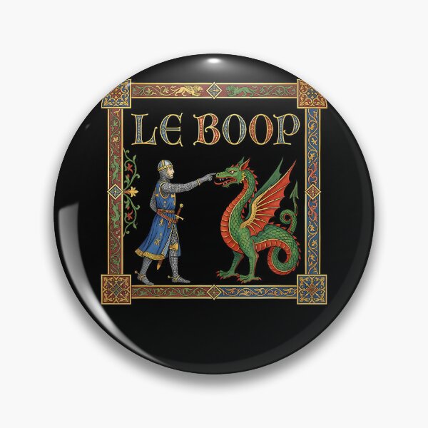 Item preview, Le Boop Medieval Knight Dragon Funny Ren Faire Men Women Kid designed and sold by Krwasatoune.