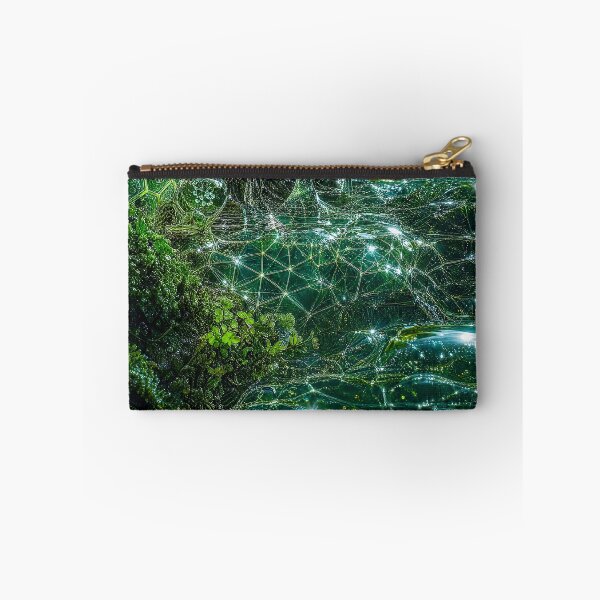 Item preview, Glowing Sacred Geometry Mossy Forest Stream Bubbles | Monkeybusiness designed and sold by monkeybusiness.pt.