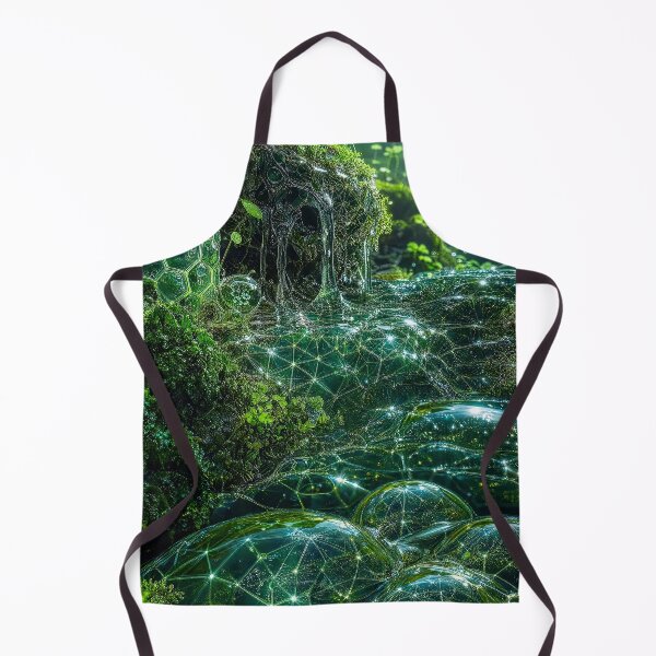 Item preview, Glowing Sacred Geometry Mossy Forest Stream Bubbles | Monkeybusiness designed and sold by monkeybusiness.pt.