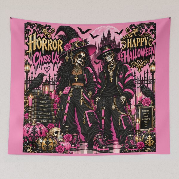 Item preview, Horror Chose Us - Happy Halloween designed and sold by DesignsByPrnces.
