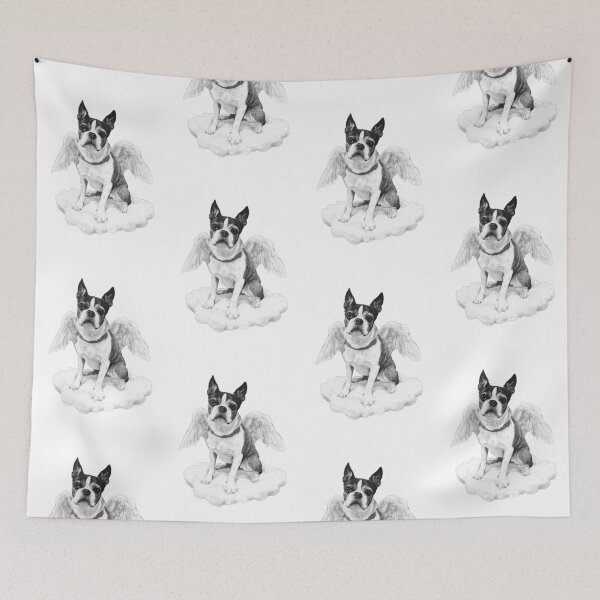 Item preview, Meryl the Boston Terrier designed and sold by zuluspice.