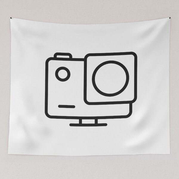 Item preview, Action Camera Line Icon designed and sold by VectorForge Studio.