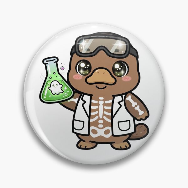 Item preview, Halloween Skeleton Platypus Ghost Potion designed and sold by Wildlife-Walk.
