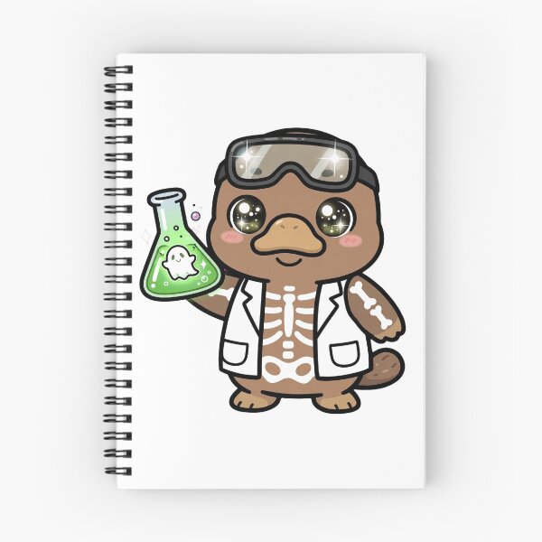 Item preview, Halloween Skeleton Platypus Ghost Potion designed and sold by Wildlife-Walk.