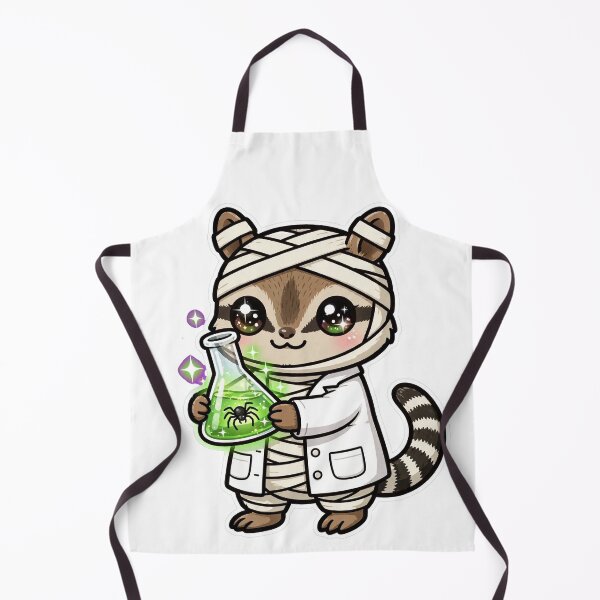 Item preview, Cute Halloween Mummy Numbat Scientist designed and sold by Wildlife-Walk.