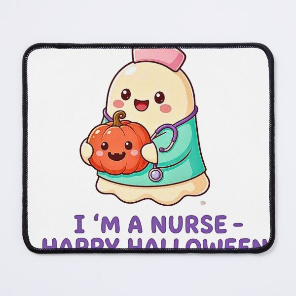 Item preview, HALLOWEEN NURSE T SHIRT -CUTE GHOST NURSE PUMPKIN TEE- I'M A NURSE HAPPY HALLOWEEN  designed and sold by EasyTake.