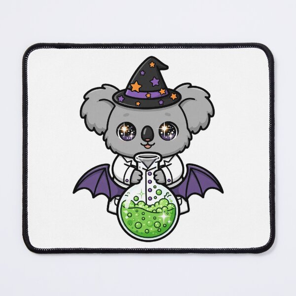 Item preview, Cute Halloween Witch Koala Potion designed and sold by Wildlife-Walk.