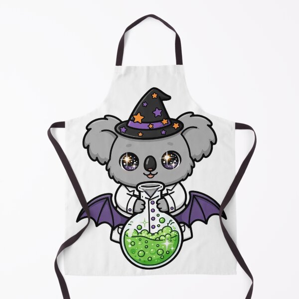 Item preview, Cute Halloween Witch Koala Potion designed and sold by Wildlife-Walk.