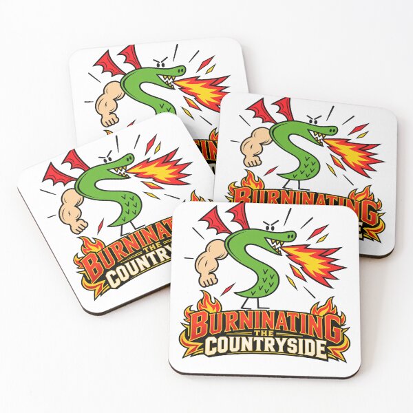 Item preview, Trogdor Burninating the Countryside Dragon designed and sold by Cadamurrovault.