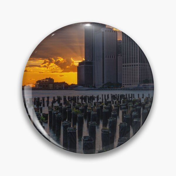 Item preview, Sunset Over Manhattan Skyline designed and sold by Gerard Fornarotto.