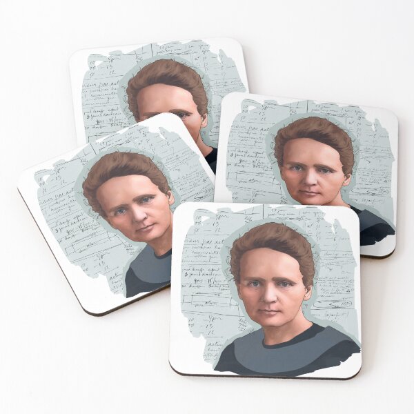 Item preview, Marie Curie designed and sold by Luzeilustración.