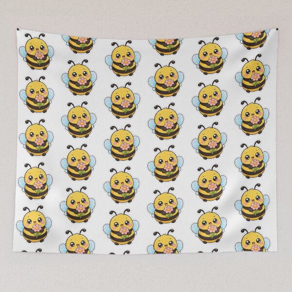 Item preview, Bumblebee Gift - Cute Kawaii designed and sold by RedRubyBubble.