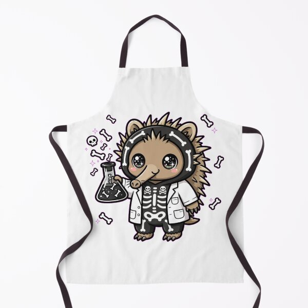 Item preview, Chibi Echidna Skeleton Lab Scientist designed and sold by Wildlife-Walk.