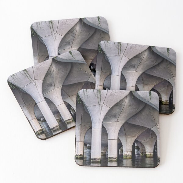 Item preview, Architectural Pillars Reflected in Water designed and sold by Gerard Fornarotto.