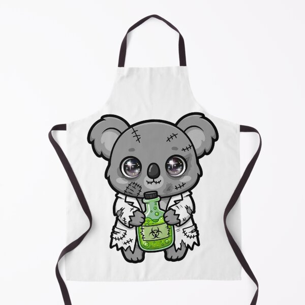 Item preview, Halloween Zombie Chibi Koala Scientist designed and sold by Wildlife-Walk.