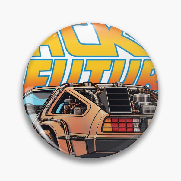 Item preview, Back to the Future DeLorean Sticker designed and sold by Duckcodx.