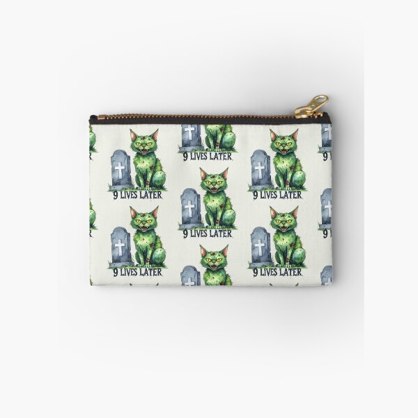 Item preview, Nine lives later, zombie cat designed and sold by LiskoDesign.