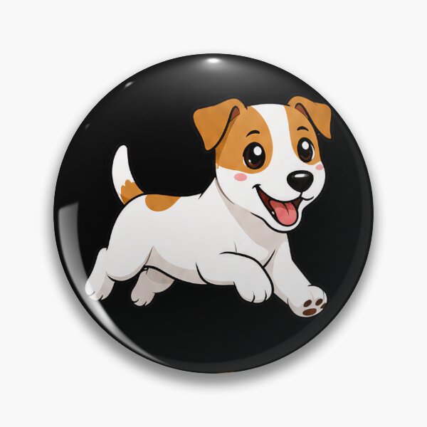 Item preview, Cute Jack Russell Terrier stickers and apparel design designed and sold by rafaeltto.