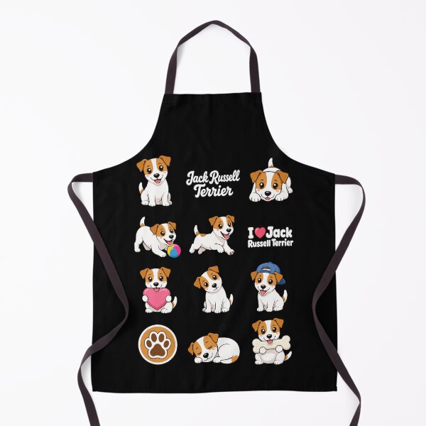 Item preview, Cute Jack Russell Terrier stickers and apparel design designed and sold by rafaeltto.