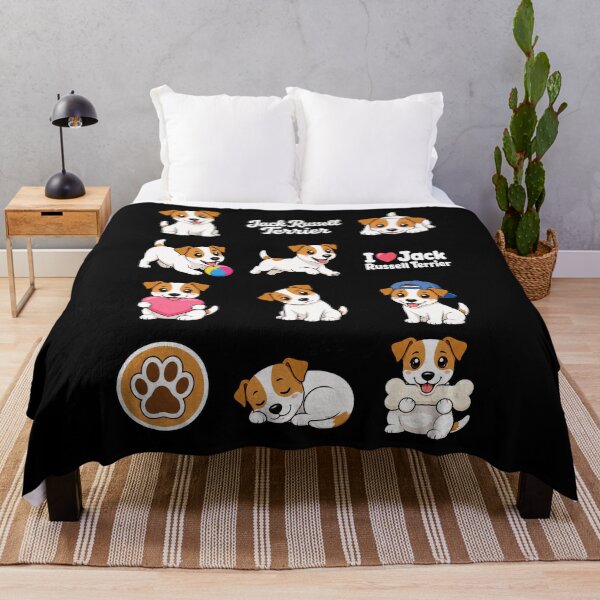 Item preview, Cute Jack Russell Terrier stickers and apparel design designed and sold by rafaeltto.