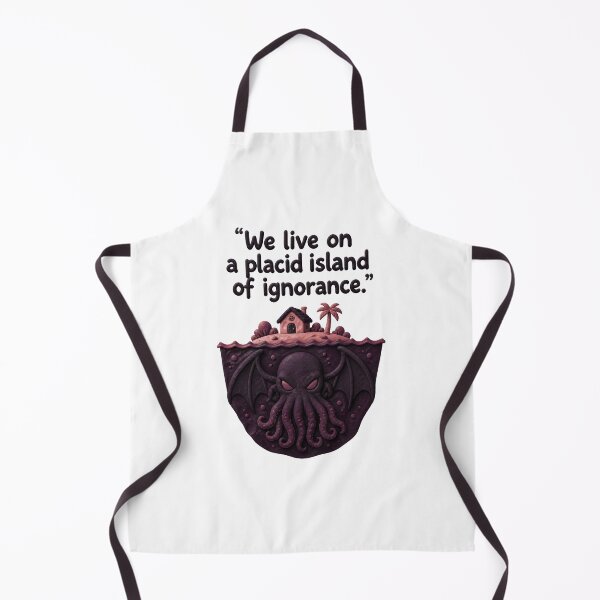Item preview, H.P. Lovecraft Placid Island of Ignorance designed and sold by Fenay Designs.