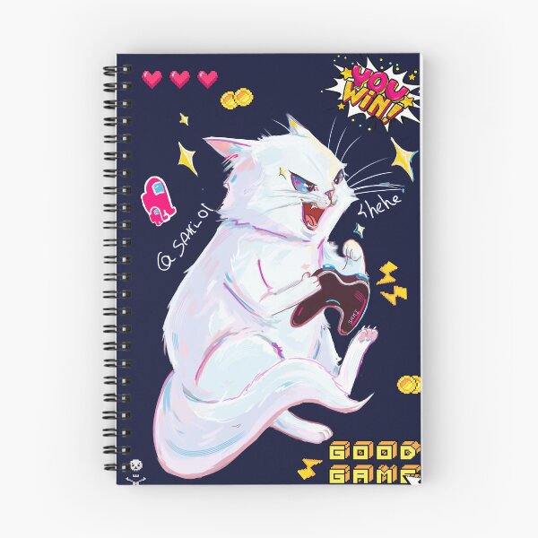 Item preview, Saki gamer cat designed and sold by Natsuzie.