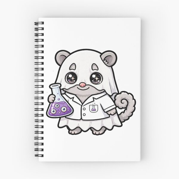 Item preview, Cute Ghost Possum Lab Eyeball Potion Art designed and sold by Wildlife-Walk.