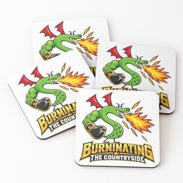 Item preview, Trogdor Burninating the Countryside Dragon inspired boxing designed and sold by Cadamurrovault.