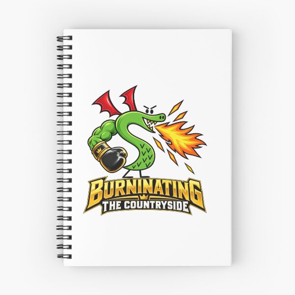 Item preview, Trogdor Burninating the Countryside Dragon inspired boxing designed and sold by Cadamurrovault.
