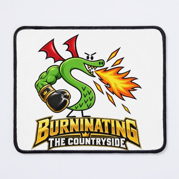 Item preview, Trogdor Burninating the Countryside Dragon inspired boxing designed and sold by Cadamurrovault.