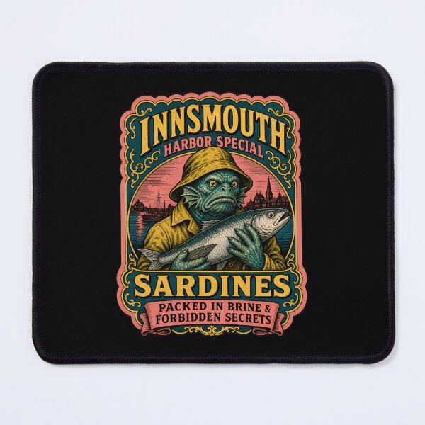 Item preview, H.P. Lovecraft Innsmouth Harbor Special Sardines designed and sold by Fenay Designs.