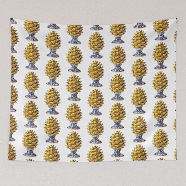 Item preview, yellow Sicily pine ceramic - Good luck charm - Italian Amulet designed and sold by WildArtIT.