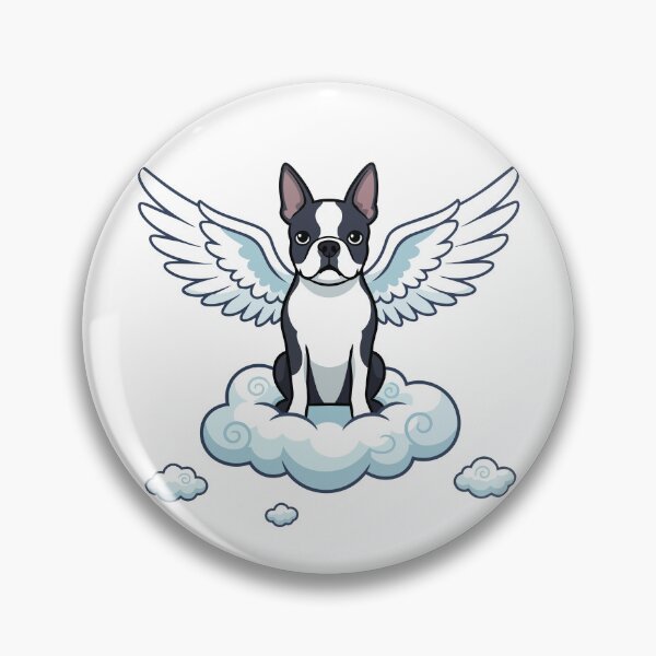 Item preview, Boston Terrier Angel designed and sold by zuluspice.