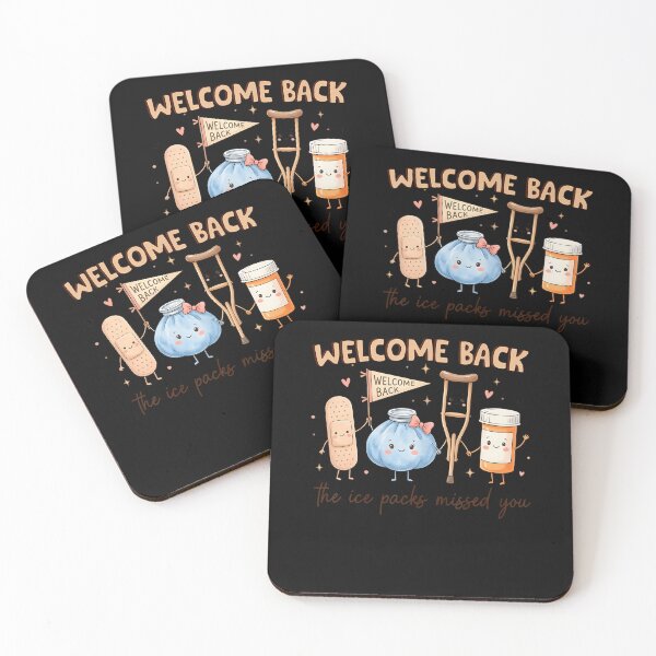 Item preview, Welcome Back The Ice Packs Missed You designed and sold by Eat-Apples.