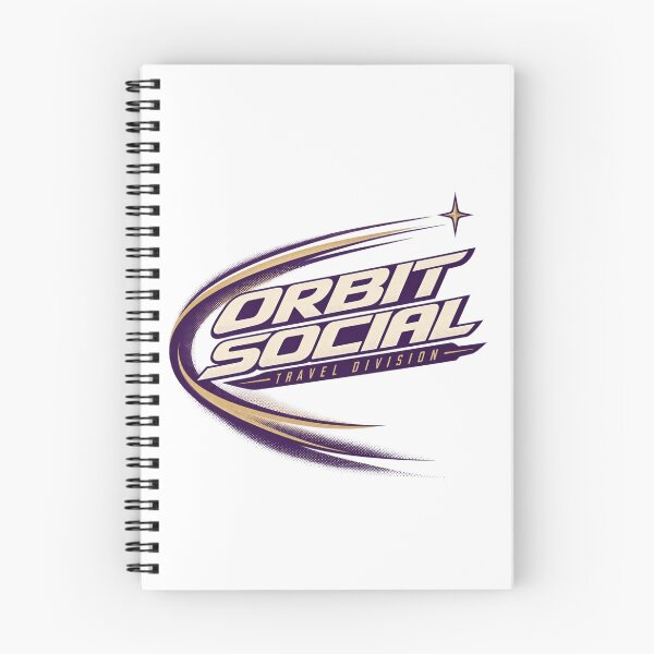 Item preview, Orbit Social Travel Division Bold Motion Logo Design designed and sold by @SHINTOSARTSTORE.