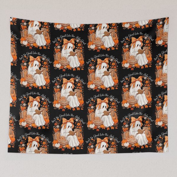 Item preview, Ain'T No Ghost Like The Holy Ghost Floral Halloween Women designed and sold by Eat-Apples.