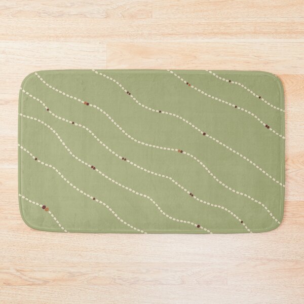 Item preview, Mali Thread Scatter – Sage Green Minimal Botanical Pattern designed and sold by NATHA PALETTE.