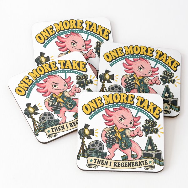Item preview, One More Take Axolotl Director designed and sold by Vinci62.