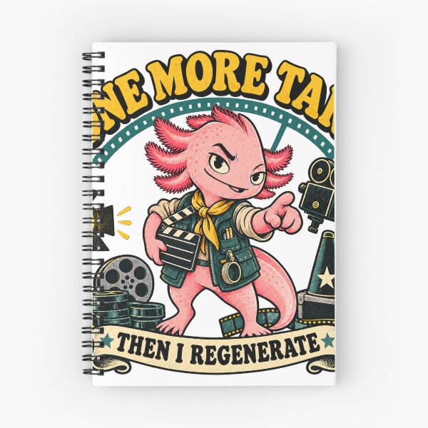 Item preview, One More Take Axolotl Director designed and sold by Vinci62.