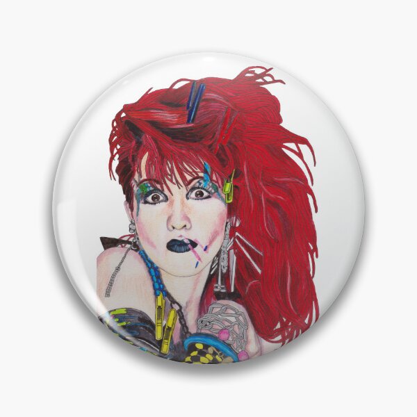 Item preview, Cyndi Lauper Portrait designed and sold by Paul  Nelson-Esch Art.