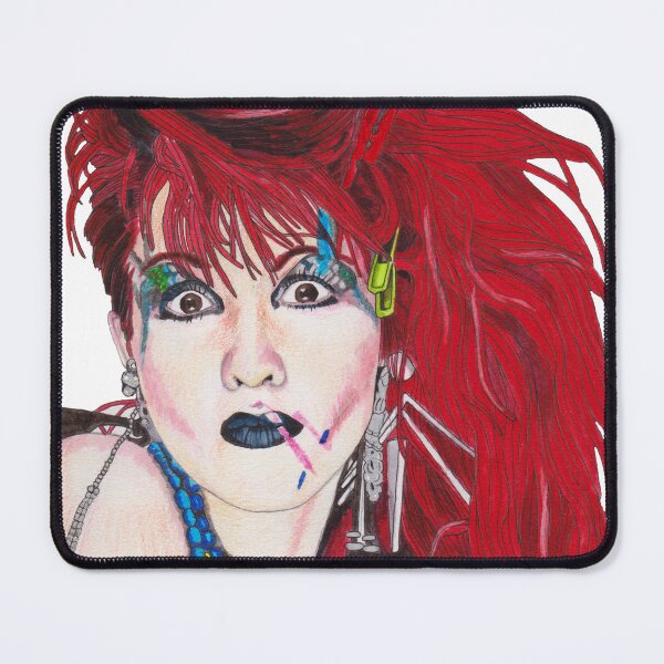 Item preview, Cyndi Lauper Portrait designed and sold by Paul  Nelson-Esch Art.