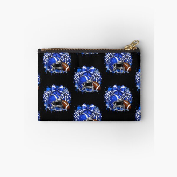 Item preview, Blue  White Game Day Team High School Football Cheer Mom designed and sold by Eat-Apples.