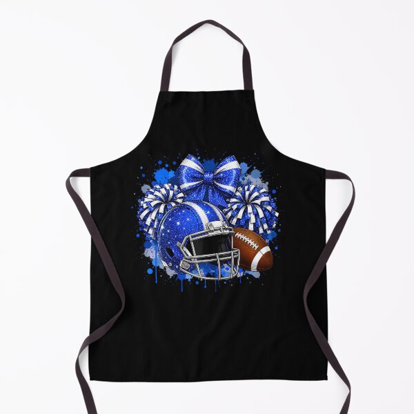 Item preview, Blue  White Game Day Team High School Football Cheer Mom designed and sold by Eat-Apples.