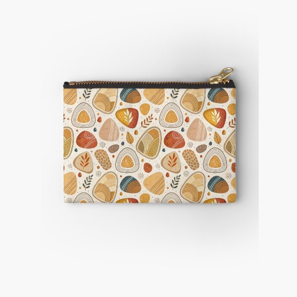 Item preview, Boho Terracotta Pebbles Pattern designed and sold by OpenFieldNotes.