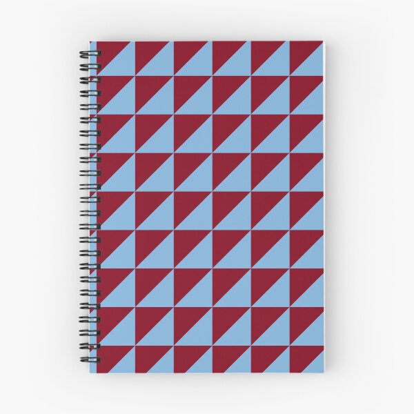 Item preview, Dark Red and Blue Geometric Grid in Triangles designed and sold by OneThreeSix.