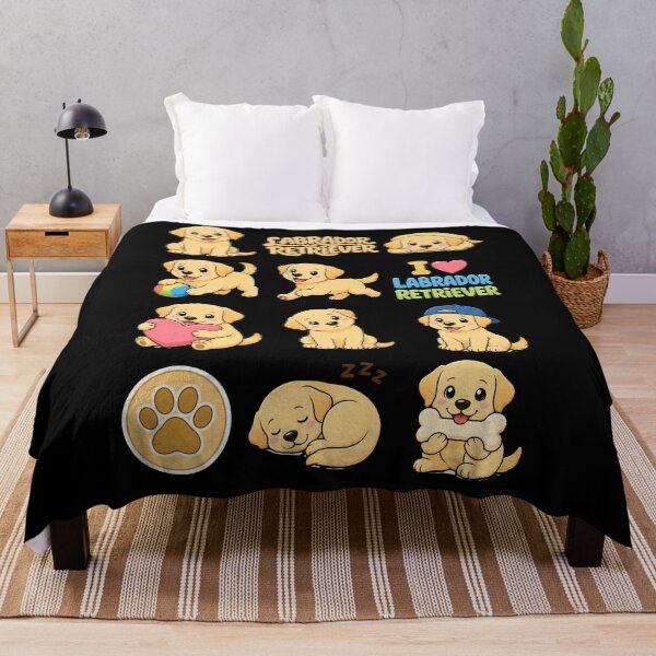 Item preview, Cute Labrador Retriever stickers and apparel design designed and sold by rafaeltto.